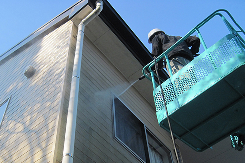 岩本塗装「高圧洗浄」